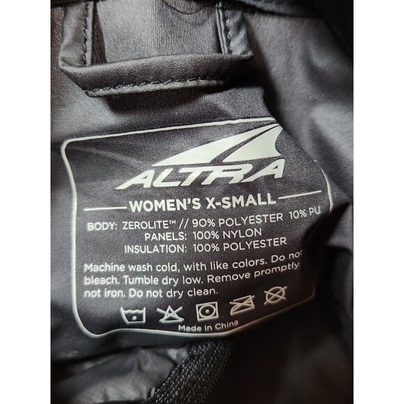 Altra black running full zip jacket womens XS - Picture 8 of 9